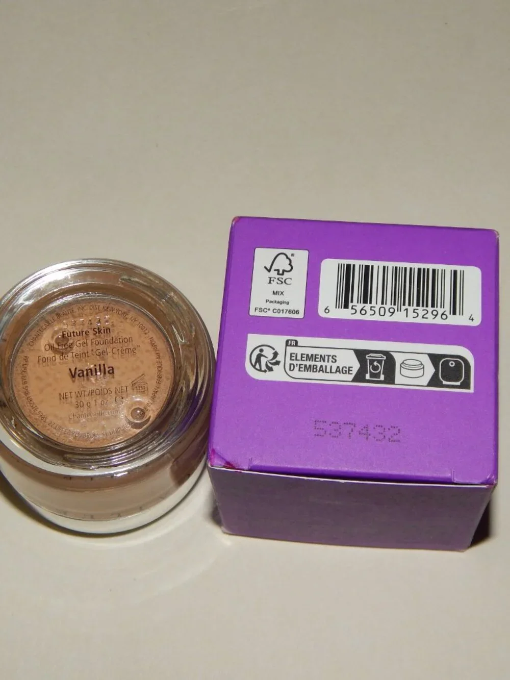 Chantecaille VANILLA Future Skin Oil-Free Gel Foundation 30g BNIB